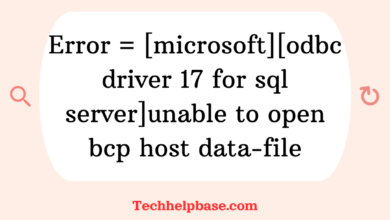 error = [microsoft][odbc driver 17 for sql server]unable to open bcp host data-file