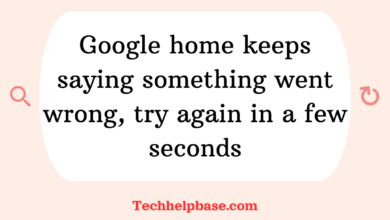 google home keeps saying something went wrong, try again in a few seconds