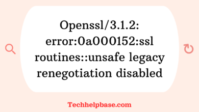 openssl/3.1.2: error:0a000152:ssl routines::unsafe legacy renegotiation disabled