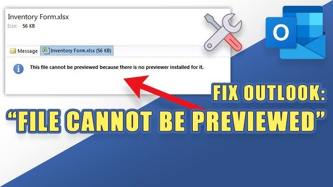 this file cannot be previewed because of an error in the microsoft word previewer